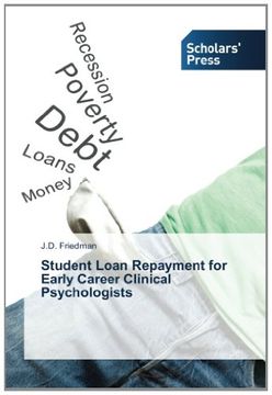 portada Student Loan Repayment for Early Career Clinical Psychologists