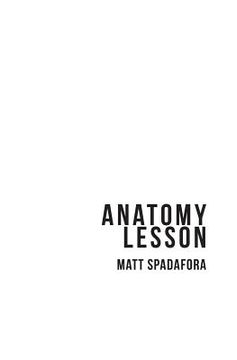 portada Anatomy Lesson (in English)