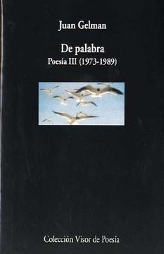 portada De palabra (Coleccion Visor de poesia) (Spanish Edition) (in Spanish)