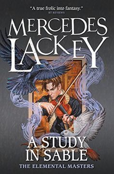 portada A Study in Sable: Elemental Masters Series