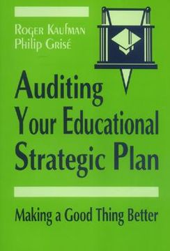 portada auditing your educational strategic plan: making a good thing better (en Inglés)