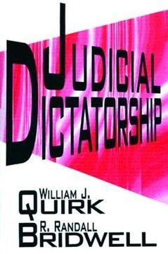 portada Judicial Dictatorship (en Inglés)