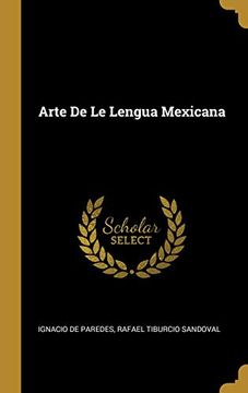 portada Arte de le Lengua Mexicana