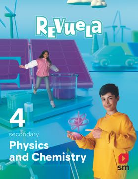 portada Physics and Chemistry. 4 Secondary. Revuela (en Inglés)