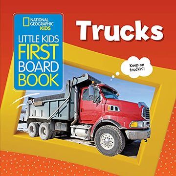 portada Little Kids First Board Book: Trucks (First Board Books) (en Inglés)