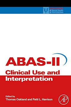 portada Adaptive Behavior Assessment System-Ii: Clinical use and Interpretation (Practical Resources for the Mental Health Professional) (en Inglés)