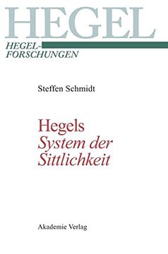 portada Hegels System der Sittlichkeit (en Alemán)