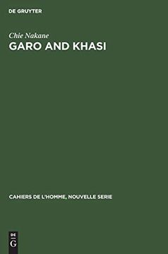 portada Garo and Khasi (Cahiers de L'homme, Nouvelle Serie) (in English)