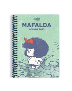portada Agenda 2023 Mafalda Anillada Modulos Verde