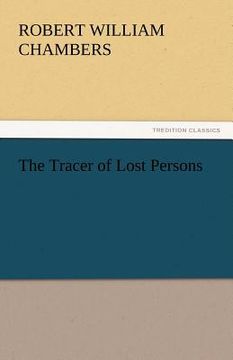 portada the tracer of lost persons (en Inglés)