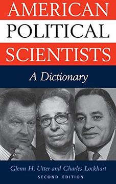 portada American Political Scientists: A Dictionary-- Second Edition (in English)