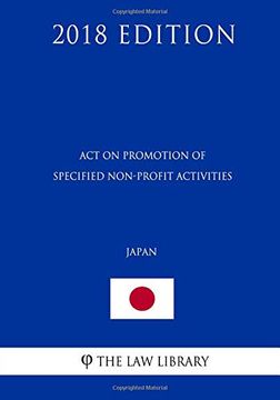 portada Act on Promotion of Specified Non-Profit Activities (en Inglés)