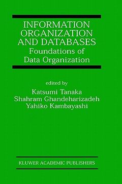 portada information organization and databases: foundations of data organization (en Inglés)
