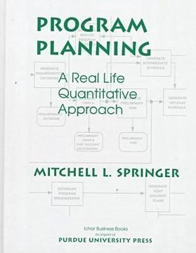 portada program planning: a real life quantitative approach (en Inglés)