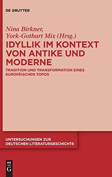 portada Idyllik im Kontext von Antike und Moderne (en Alemán)