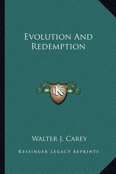 portada evolution and redemption (in English)