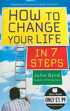 portada how to change your life in 7 steps (en Inglés)