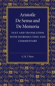 portada De Sensu and de Memoria (en Inglés)
