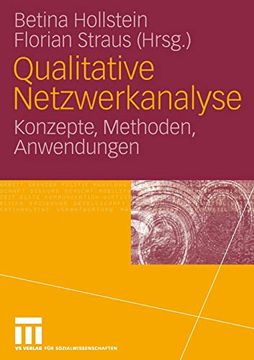 portada Qualitative Netzwerkanalyse: Konzepte, Methoden, Anwendungen (en Alemán)