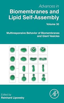 portada Multiresponsive Behavior of Biomembranes and Giant Vesicles: Volume 30 (Advances in Biomembranes and Lipid Self-Assembly, Volume 30) (en Inglés)