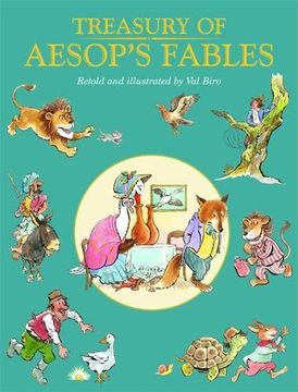portada Treasury of Aesop's Fables (en Inglés)