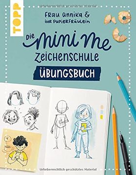 portada Die Mini me Zeichenschule Übungsbuch (en Alemán)