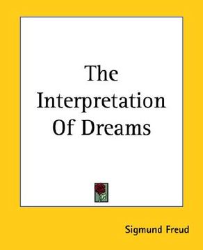 portada the interpretation of dreams (en Inglés)