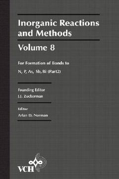 portada inorganic reactions and methods, the formation of bonds to n, p, as, sb, bi (part 2)