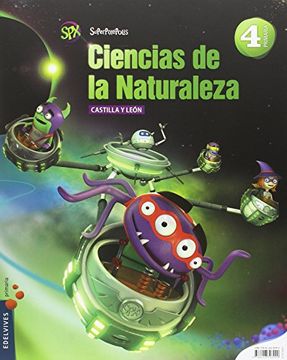 portada Ciencias de la Naturaleza 4º Primaria (Castilla y León) (Superpixépolis)