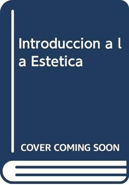 portada Introduccion a la Estetica (in Spanish)