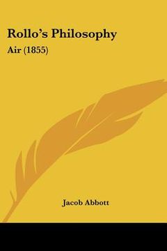 portada rollo's philosophy: air (1855) (in English)