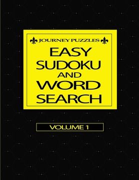 portada Journey Puzzles: Easy Sudoku and Word Search (Volume 1) (in English)