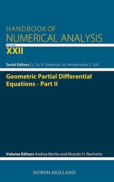 portada Geometric Partial Differential Equations - Part 2 (Volume 22) (Handbook of Numerical Analysis, Volume 22) (en Inglés)
