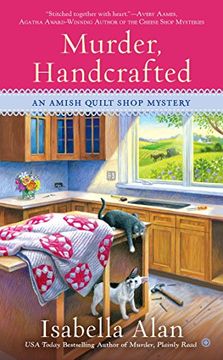 portada Murder, Handcrafted (Amish Quilt Shop Mysteries) (in English)