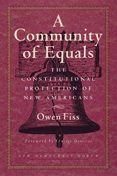 portada A Community of Equals (New Democracy Forum) (en Inglés)