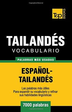 portada Vocabulario Español-Tailandés - 7000 Palabras más Usadas