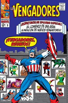 portada Biblioteca Marvel los Vengadores 3 Bm29