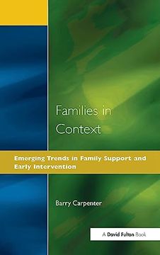 portada Families in Context (en Inglés)