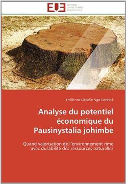 portada Analyse du Potentiel ã Conomique du Pausinystalia Johimbe (in French)
