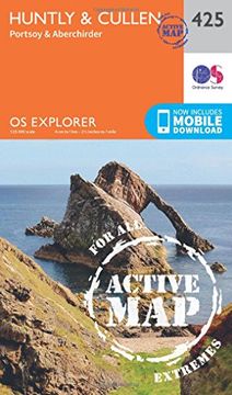 portada Huntly and Cullen 1 : 25 000 (OS Explorer Active Map)