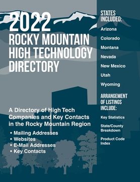 portada Rocky Mountain High Technology Directory 2022 (en Inglés)
