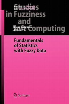 portada fundamentals of statistics with fuzzy data (in English)
