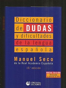 portada Diccionario de Dudas y Dificultades de la Lengua Española