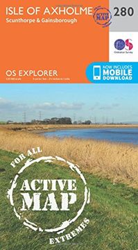 portada Isle of Axholme, Scunthorpe and Gainsborough 1 : 25 000 (OS Explorer Active Map)