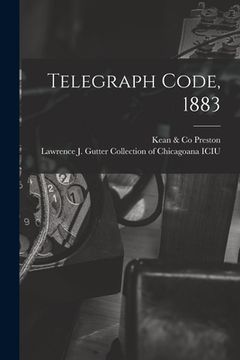 portada Telegraph Code, 1883 (en Inglés)