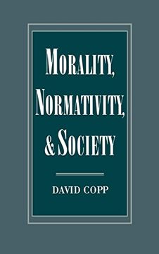 portada Morality, Normativity, and Society (en Inglés)
