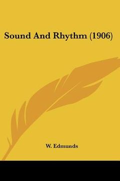 portada sound and rhythm (1906) (en Inglés)