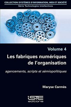 portada Fabriques Numeriques L'organisation, les (en Francés)