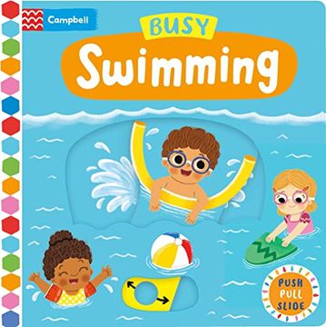 portada Busy Swimming (Campbell Busy Books, 58) (en Inglés)