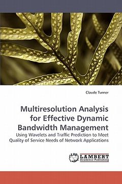 portada multiresolution analysis for effective dynamic bandwidth management (en Inglés)